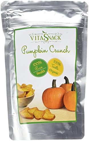 Vitasnack Organic Raw Pumpkin Crunch, 24 g (Pack of 10 )