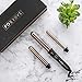 FoxyBae Rose Gold 3-in-1 Curling Wand - Ionic Professional Curling Iron with Negative Ion & Temperature Control