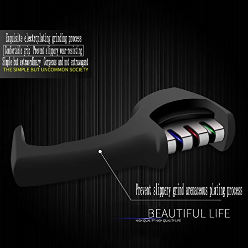 Glow Castle Ultra fast household kitchen knife sharpener sharpening tools tungsten diamond whetstone double-sided ceramic