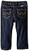 Wrangler Authentics Boys’ Relaxed Straight Jean, blackened blue, 5T