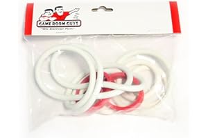 Game Room Guys Wonder Wizard/Demolition Derby/CB Charlie/Flying Aces Pinball White Rubber Ring Kit