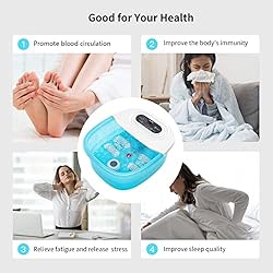 Niksa Foot Spa Bath Massager with