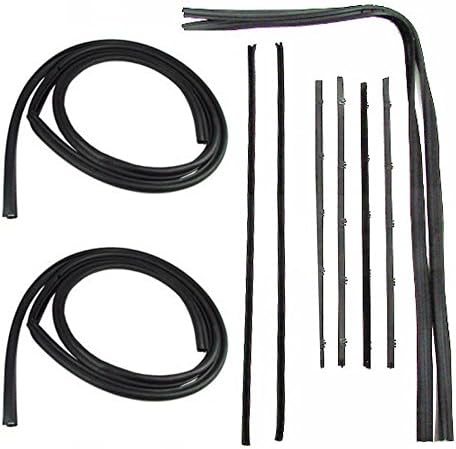 Precision Automotive 73-80 Chevy Truck Door Gaskets & Beltline Molding Channel Weatherstrip Seal Kit