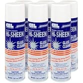 Somaca Hi Sheen Glass Cleaner - Pack of 6 Cans