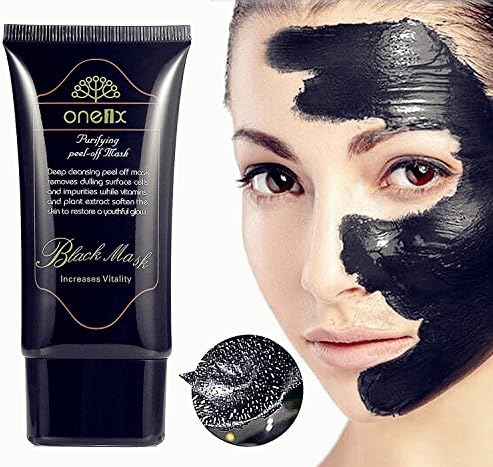 One1x Blackhead Remover Mask, Purifying Peel-off Mask with Activated Charcoal Deep Pore Cleanse for Acne