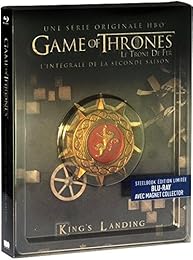 Game Of Thrones (Le Trône De Fer) - Saison 2 - Édition Collector Boîtier Steelbook + Magnet - Blu-Ray