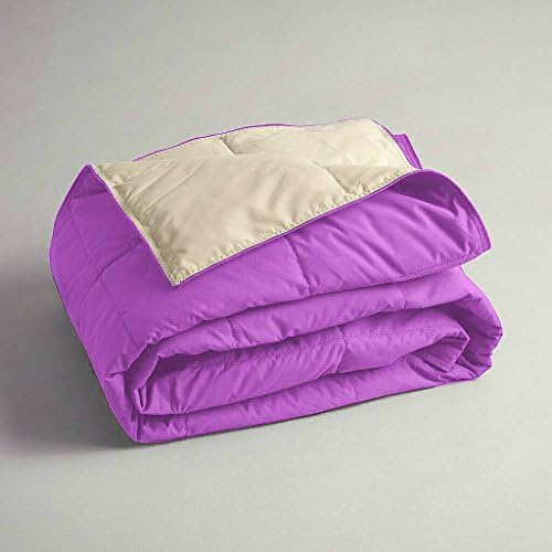 Cuddly Companion Down Throw Orchid/Tan 50 x 60 Inches