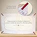 Luvberries 100% Organic Cotton Crib Sheets (Set of 2) for The Baby Bjorn Travel Crib, Baby and Toddler, Fitted Crib Sheets, for Boys & Girls (Grey and White)
