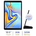 Samsung Galaxy Tab A 10.5'' Touchscreen (1920x1200) WiFi Tablet, 8-Core 1.8 GHz Qualcomm Processor, 3GB RAM, 32GB Memory, Bonus Pogo Charging Dock, Bluetooth, Android 8.0, Black, Choose Your MicroSD