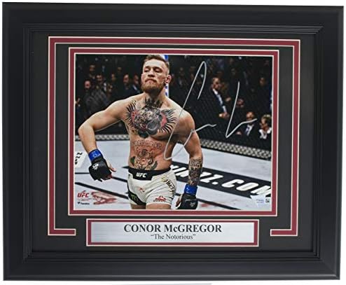 Conor McGregor Signed Framed UFC 8x10 Strut Photo Fanatics