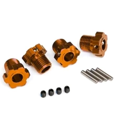 Amazon.com: Traxxas 8654 Aluminum 17Mm Splined Wheel Hubs, Blue