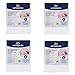 Serta Sertapedic Crib Mattress Zippered Encasement, 4-Pack - 360 Degrees of Advanced Protection- 100% Waterproof, White