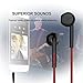 Wired in-Ear Earphones, Cellia Stereo Quality Headphones with Microphone, Remote Control, Universal Earbuds for iPhone, iPad, Samsung, iOS, Android, Windows