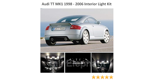 Tall Elephant - Deluxe TT MK1 8N3 1998-2006 Kit de iluminación interior de xenón blanco