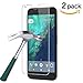TANTEK [2-Pack Screen Protector Compatible for Google Pixel (5 Inch,2016),Tempered Glass Film,Ultra Clear,Anti Scratch,Bubble Free,Case Friendly