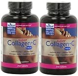 Super Collagen+c (Type 1&3) 250 Tablets (2 Pack) by Neocell
