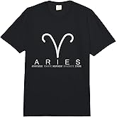Proud Aries Zodiac Signs Features Gifts Comfort Colors Adult Heavyweight T-Shirt