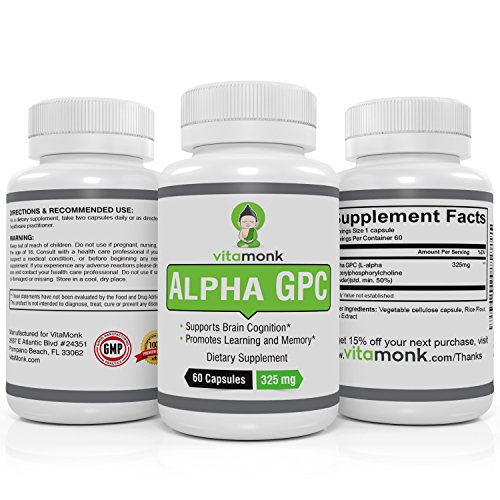VitaMonk™ Alpha GPC Capsules The 1 Bioavailable Choline Supplement