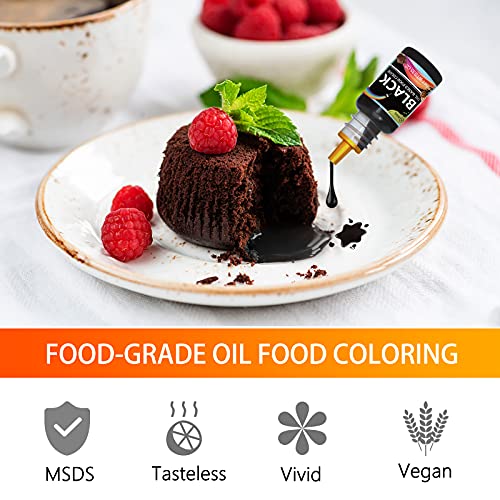 Oil Based Food Coloring for Chocolate AGQ Oil Food Color Set for