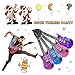 HomeMall 10 Pack Inflatable Guitar Toy, 35 Inch Rock Star Inflatable Electric Colorful Guitar, Rock 'N Roll Party Favor for 80s 90s, Children’s Birthday Party Decorations and Karaoke Party