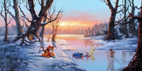 Rodel Gonzalez Playful Afternoon - From Disney Winnie the Pooh Disney Art