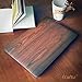 iCasso for MacBook Retina 15 Inch Case Rubber Coated Soft Touch Hard Shell Protective Cover for MacBook Pro 15 Inch Retina (No CD-ROM) Model A1398 with Keyboard Cover -Wood