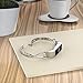 Glebo Compatible Fitbit Alta Bands Women Fitbit Alta hr Bands Small Bracelet Bangle Wristbands Accessories Fitbit Alta Metal Bands Large Silver Rose Gold Black