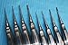 GERMAN 8 PC STRAIGHT DENTAL EXTRACTING LUXATING APICAL ROOT TIP ELEVATOR SET of 8 EACH