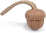Petface Acorn on a Rope Dog Toy – Durable Interactive Tug Toy view 7