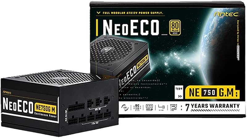 Antec NeoECO 750W Modular Power Supply 80 Plus Gold PSU