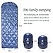 ECOOPRO Down Sleeping Bag, 32 Degree F 600 Fill Power Cold Weather Sleeping Bag – Ultralight Compact Portable Waterproof Envelope Camping Sleeping Bag with Compression Sack for Adults, Teen, Kidsthumb 1