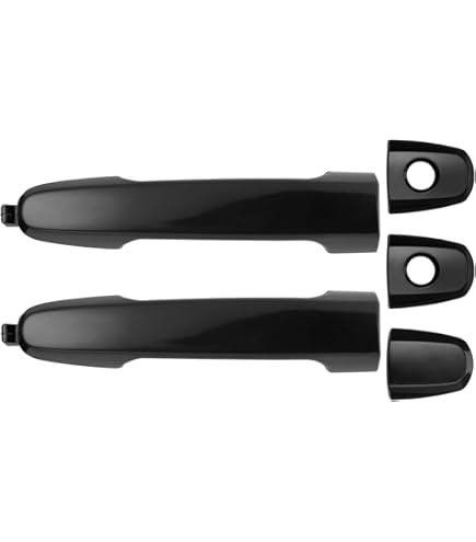 のり Amazon.com: Exterior Door Handle 2Pcs Front Rear Driver