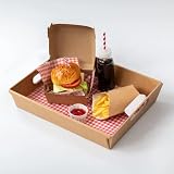 Tezraftaar 10 x Cardboard Gift Hamper Tray 16 x 10.5 x 4 Inches view 6