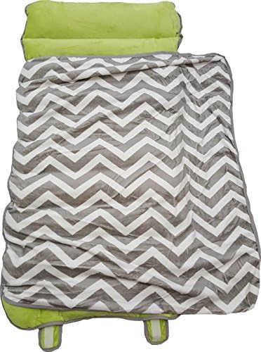 Ozark Mountain Kids GREY CHEVRON &amp; APPLE GREEN