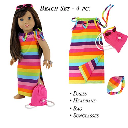 Doll Club of America 28 Piece Holiday Lot Fits 18-Inch American Girl Doll Clothes - Thumbnail 4