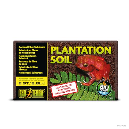 EXO TERRA Sustrato Plantation Trail Coco - 650 gr, 8.8 l... en promo sur Amazon