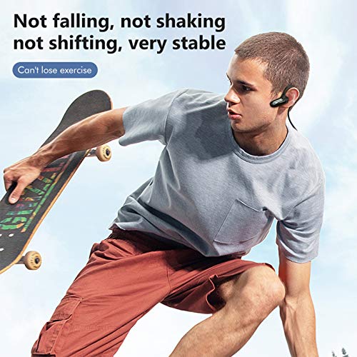 Wireless Earbuds Ear Bluetooth Sport Earphone 5.0 in-Ear Wireless Headphones with IPX5, Touch Control, TWS Ear Buds W/Mic & Charging Case Ideal for Running Workout Gym - Black