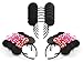 Pack of 12 Mickey Mouse Ears & Minnie Mouse Headband with Red, Pink and Rose Polka Dot Bow