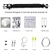 iRainy Ultimate Paracord Bracelet Emergency Outdoor Survival Kit W 16 pcs Survival Gear includes Compass Flint Fire Starter Scraper Whistle 11 pcs Fishing Gear for Hiking Camping