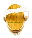Hand Size Dry Brushing Body Brush - Face, Foot, Leg Exfoliator - Skin Tightening Cellulite Massager for Thighs - Natural Bristle Scrubber for Exfoliating Dead Skin & Lymphatic Drainage