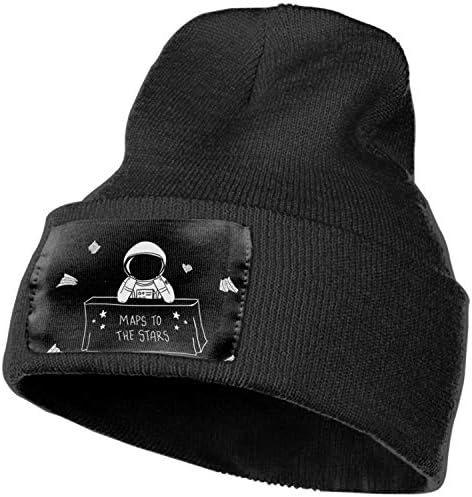 YIYIDongren Warm Comfortable Soft Cable Knitted Hat Unisex Knit Caps-Happy Christmas