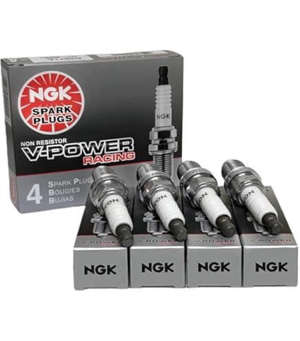 8 Pack NGK V-Power Racing Spark Plugs 4554 R5671A-8 4554 R5671A8 - Foto 7
