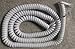 Panasonic Off White 25' Ft LONG Handset Phone Cord KX-T T7000 T7100 T7200 T7400 T7600 T7700 DT and NT Series by DIY-BizPhones
