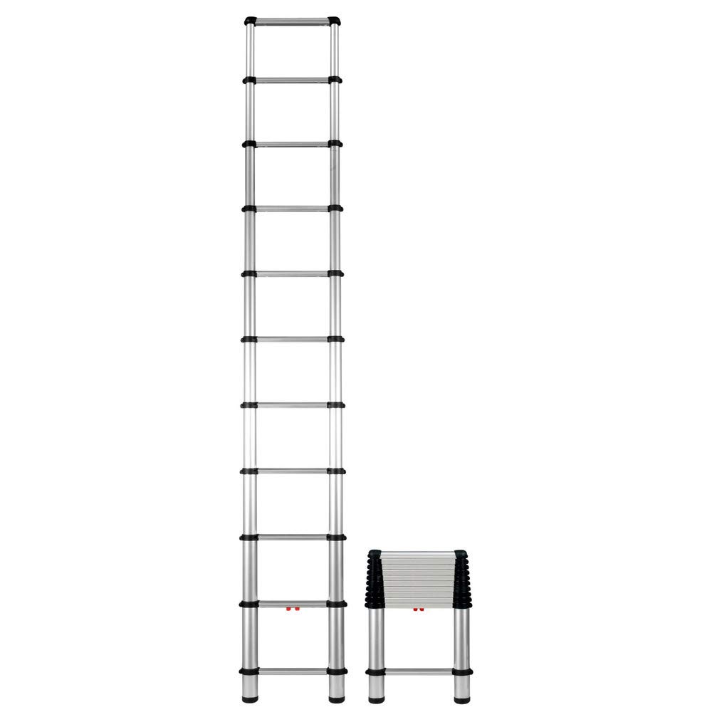 Mua 1600E Fully Automatic Telescoping Ladder, with Patented One-Touch ...