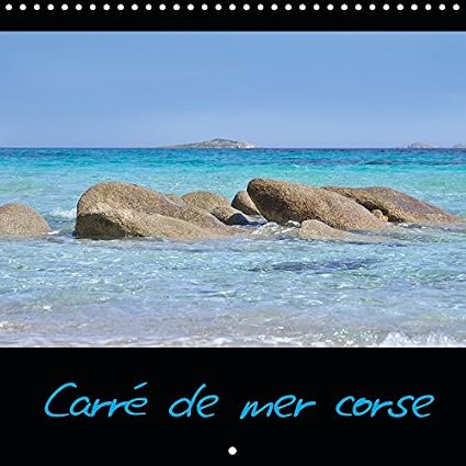 Amazoncom Carre De Mer Corse 2019 Calendrier Sur Les
