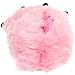Funziez! Fuzzy Bear Feet Slippers Womens & Mens, Funny Indoor House Shoes, Animal Stocking Stuffer, Gift Holiday Christmas Hanukkah - Medium - Pink