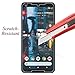 [2-Pack] Google Pixel 2 XL Screen Protector, HD Clear Case Friendly & Curved Edge to Edge Full Coverage Scratch Resistant Tempered Glass Screen Protector