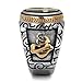 FlameReflection Stainless Steel Men Multi-Color Christian Holy Cross Lord's Prayer Ring catholic Religious Bible Verse Band Sz 10