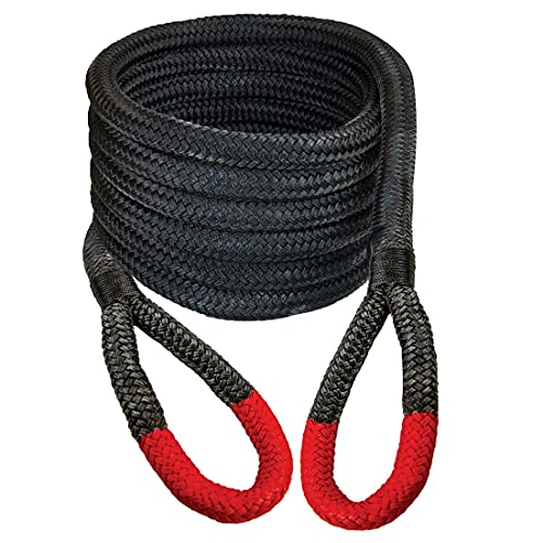 VULCAN OffRoad Recovery Rope 7/8 Inch x 30 Foot Red Eyes 28,600