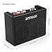 ammoon Portable Guitar Amplifier Electric Guitar Amp 5 Watt Multi Effects Pedal Built-in 80 Drum Rhythms Support Tuner Tap Tempo Functions